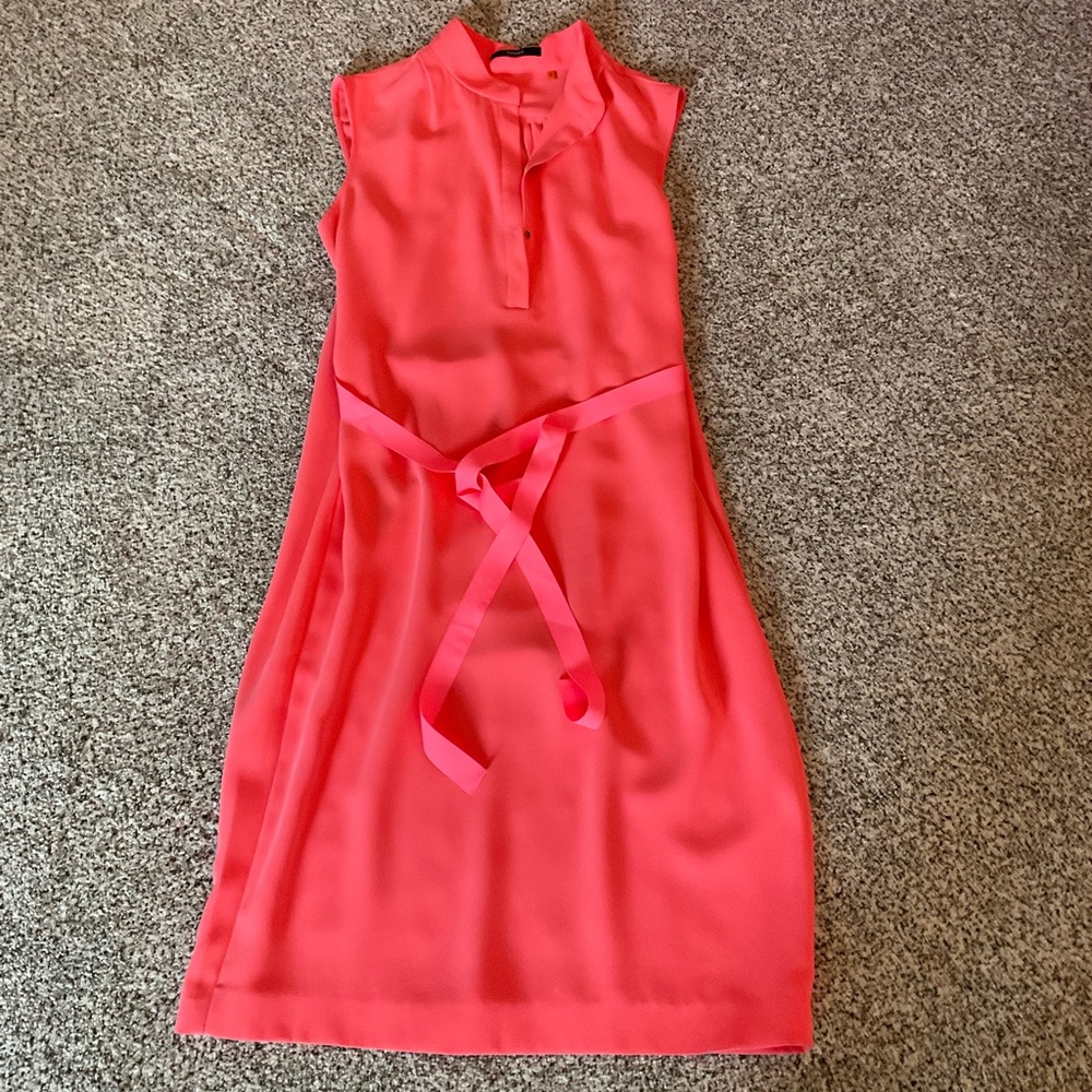 Tahiti - CORAL fabulous shirt dress!
